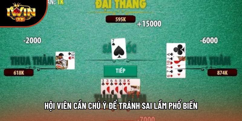 Hội viên cần chú ý để tránh sai lầm phổ biến Hội viên cần chú ý để tránh sai lầm phổ biến