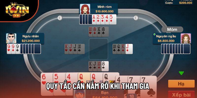 Quy tắc cần nắm rõ khi tham gia Quy tắc cần nắm rõ khi tham gia